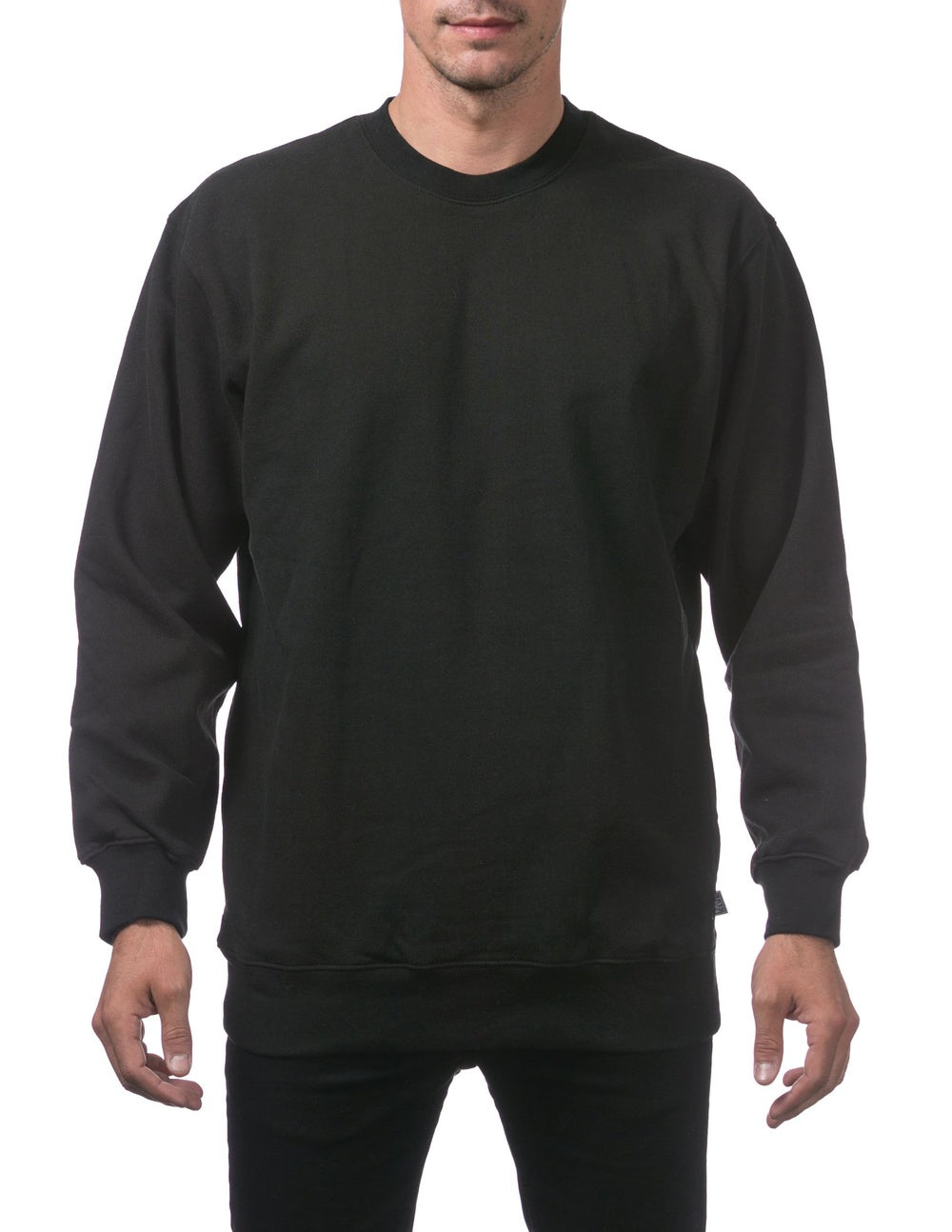 Heavyweight Crew Neck Fleece Pullover Sweater