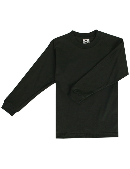 PRO Club Youth Long Sleeve Crew Neck