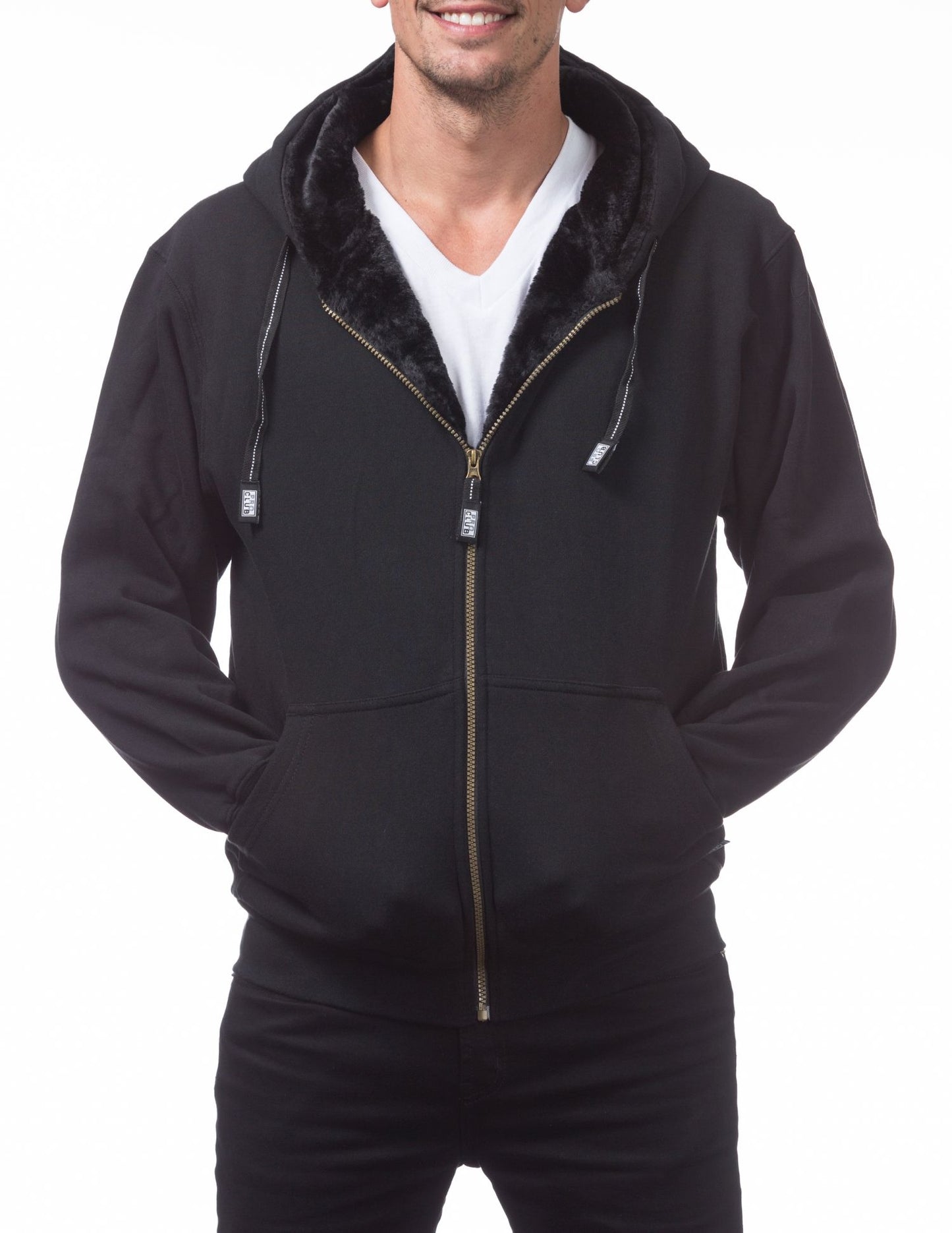 Heavyweight Pile Full Zip Hoodie